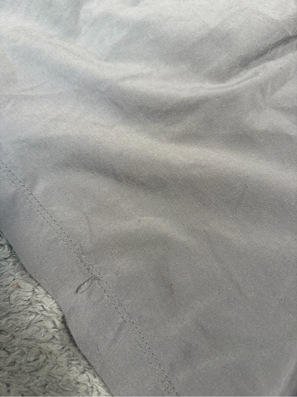 Vuori Light Gray Women's Elastic Waist Shorts large - Picture 8 of 13